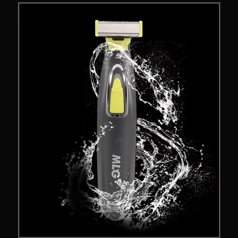 1Box/1Pcs USB Rechargeable and Washable Razor Electric Shaver Hair Loss Double-Sided Toothed Razor 1 Box/1 Replacement Tool Head
