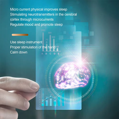 Handheld Sleep Aid Device Relieve Insomnia Instrument Help Sleep Night Anxiety Therapy Relaxatio Pressure Relief Sleep Device